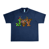 Navy christmas joy Urban Heavy Tee - RanaPortraitStore