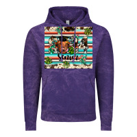 Cloud Purple 2024 senior cow Vintage Hoodie - JahusDesignShop
