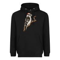 Downy Woodpecker Heavyweight Hoodie | Teevron
