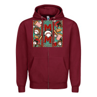 Burgundy baseball mom Zipper Hoodie - Jasminsmagicworld