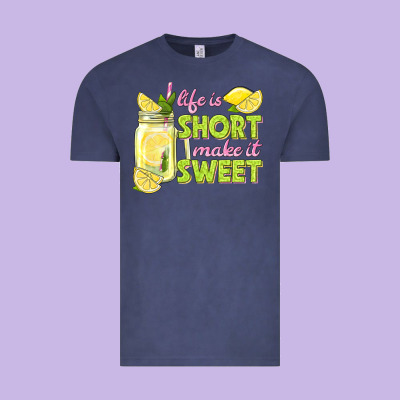 Life Is  Make It Sweet Vintage Tee Designed By Texasbilliewilder