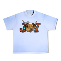 Grape Ice christmas joy cow Urban Heavy Tee - RanaPortraitStore