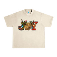 Sandshell christmas joy cow Urban Heavy Tee - RanaPortraitStore