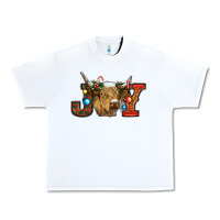 White christmas joy cow Urban Heavy Tee - RanaPortraitStore