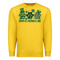 Lemon happy st.patrick's day Premium Sweatshirt - MaliasSmallBusiness
