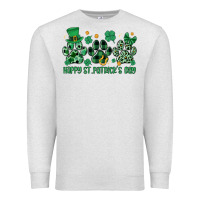 Oatmeal Heather happy st.patrick's day Premium Sweatshirt - MaliasSmallBusiness