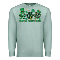 Seafoam happy st.patrick's day Premium Sweatshirt - MaliasSmallBusiness