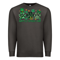 Smoke happy st.patrick's day Premium Sweatshirt - MaliasSmallBusiness