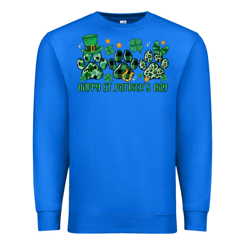 Happy St.patrick's Day Premium Sweatshirt by MaliasSmallBusiness | Teevron