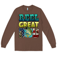 Chestnut reely great dad Long Sleeve Tee - HRA Design Shop