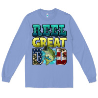 Colony Blue reely great dad Long Sleeve Tee - HRA Design Shop