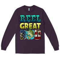 Plum reely great dad Long Sleeve Tee - HRA Design Shop