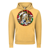Vintage Mustard Christmas Joy To The World Vintage Hoodie - RanaPortraitStore