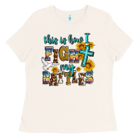 Bone this is how i fight my battles Ladies Tee - AdoDesignShop