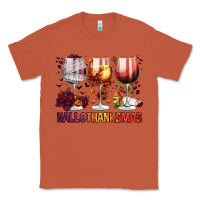 Copper hallothanksmas halloween thanksgiving  christmas wine Classic Tee - FaDigitalArtStudio