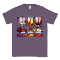 Lavender hallothanksmas halloween thanksgiving  christmas wine Classic Tee - FaDigitalArtStudio