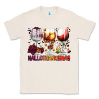 Natural hallothanksmas halloween thanksgiving  christmas wine Classic Tee - FaDigitalArtStudio