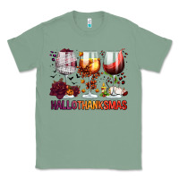 Sage hallothanksmas halloween thanksgiving  christmas wine Classic Tee - FaDigitalArtStudio