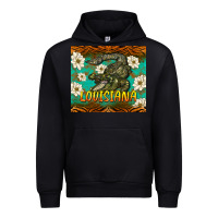 Black louisiana alligator tumbler Urban Hoodie - BarkalooDesign