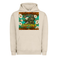 Pigment French Oak louisiana alligator tumbler Urban Hoodie - BarkalooDesign