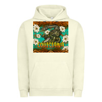 Pigment Pistachio louisiana alligator tumbler Urban Hoodie - BarkalooDesign
