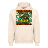 Sandshell louisiana alligator tumbler Urban Hoodie - BarkalooDesign