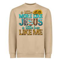 Mushroom a little more like jesus a little less like me Heavyweight Sweatshirt - texasbilliewilder