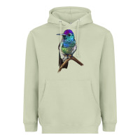 Matcha Rivoli`s Hummingbird Heavyweight Hoodie - LillyAllenDesigns