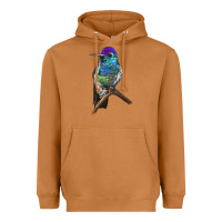 Meerkat Rivoli`s Hummingbird Heavyweight Hoodie - LillyAllenDesigns