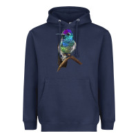 Navy Rivoli`s Hummingbird Heavyweight Hoodie - LillyAllenDesigns