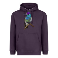 Plum Rivoli`s Hummingbird Heavyweight Hoodie - LillyAllenDesigns