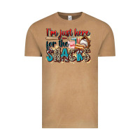 Vintage Camel i'm just here for the snacks Vintage Tee - Zillion Design Studio