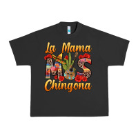 Pigment Black La Mama mas Chingona Urban Heavy Tee - texasbilliewilder