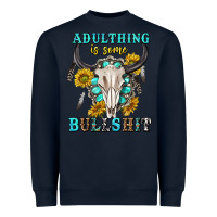 Navy adulthing is some bullshit with sanflowers and gamstone  tbw Heavyweight Sweatshirt - texasbilliewilder