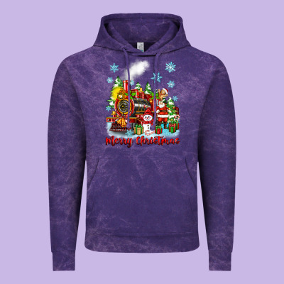 Vintage Hoodie merry christmas polar express