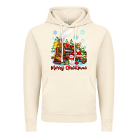 Vintage Artic merry christmas polar express Vintage Hoodie - Zillion Design Studio