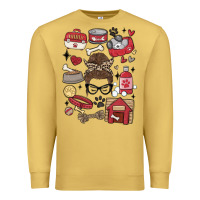 Antique Gold can't talk right now i'm busy doing dog mom Premium Sweatshirt - MaliasSmallBusiness