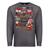Charcoal Heather can't talk right now i'm busy doing dog mom Premium Sweatshirt - MaliasSmallBusiness