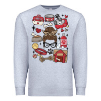 Heather Grey can't talk right now i'm busy doing dog mom Premium Sweatshirt - MaliasSmallBusiness