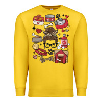 Lemon can't talk right now i'm busy doing dog mom Premium Sweatshirt - MaliasSmallBusiness