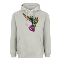 Moon Dust Broad Billed Hummingbird Heavyweight Hoodie - LillyAllenDesigns