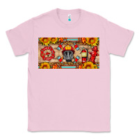 Bubblegum Pink firefighter air mask sunflower and elementary license plate Classic Tee - HRA Design Shop