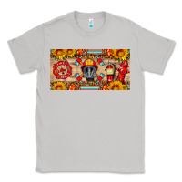 Moon Dust firefighter air mask sunflower and elementary license plate Classic Tee - HRA Design Shop