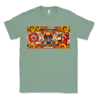 Sage firefighter air mask sunflower and elementary license plate Classic Tee - HRA Design Shop