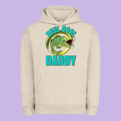 Reel Cool Daddy Urban Hoodie Designed By Jasminsmagicworld