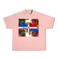 Salmon Mexican and Dominican Republic Urban Heavy Tee - texasbilliewilder