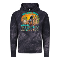 Cloud Black sometimes fancy always ranchy Vintage Hoodie - texasbilliewilder