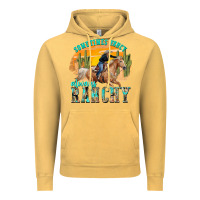 Vintage Mustard sometimes fancy always ranchy Vintage Hoodie - texasbilliewilder