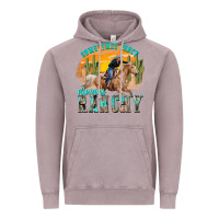 Vintage Zinc sometimes fancy always ranchy Vintage Hoodie - texasbilliewilder