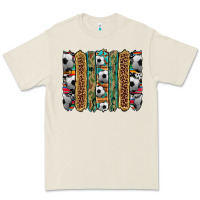 Bone soccer camouflage serape cowhide turquoise leopard glitter  brushstrok Premium Tee - Artiststas